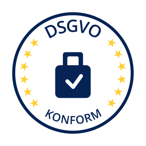 DSGVO-konform: Daten verschlüsselt auf EU-Servern