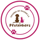 Pfotenherz Tierschutz Logo